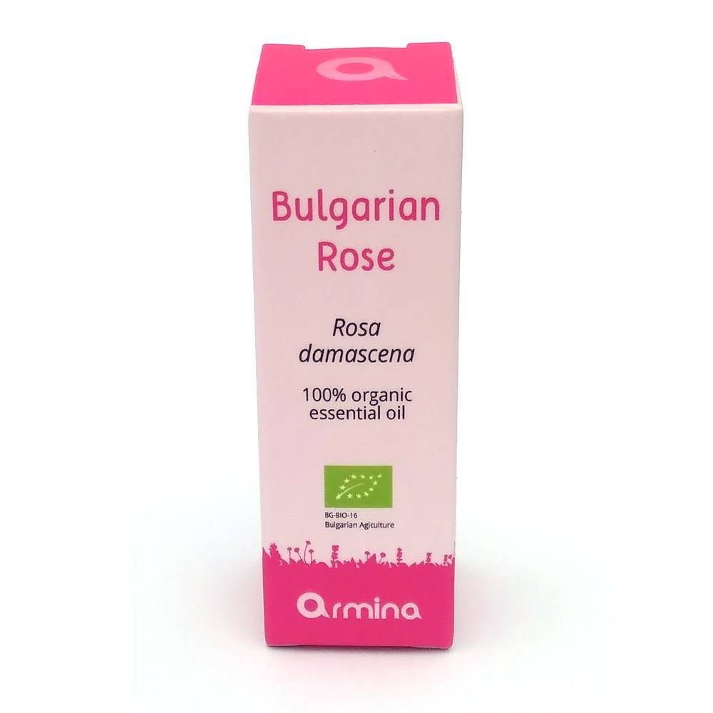 Ulei esential de trandafir (rosa damascena) eco-bio 1ml - Armina
