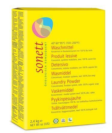 Detergent ecologic praf pt. rufe 2.4 kg - sonett