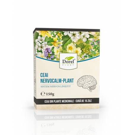 Ceai Nervocalm-Plant 150 g, Dorel Plant
