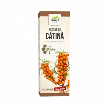 Nectar de catina si miere, fara zahar,  200 ml, Dorel Plant