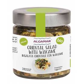 Salata orientala cu alge wakame, eco-bio, 180 g, Algamar