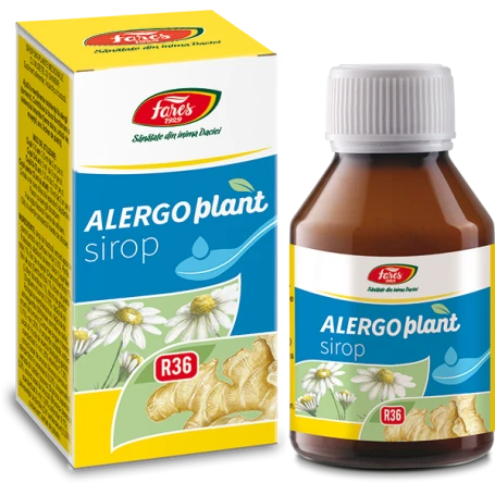 Alergo plant sirop, R36, 100 ml, Fares