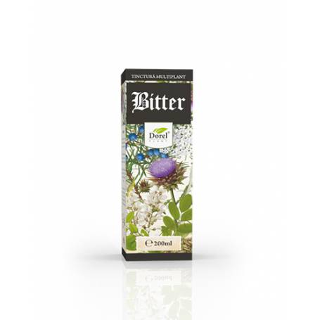 Tinctura Multiplant Bitter, 200 ml, Dorel Plant