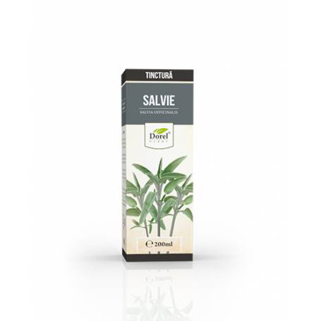 Tinctura de Salvie, 200 ml, Dorel Plant