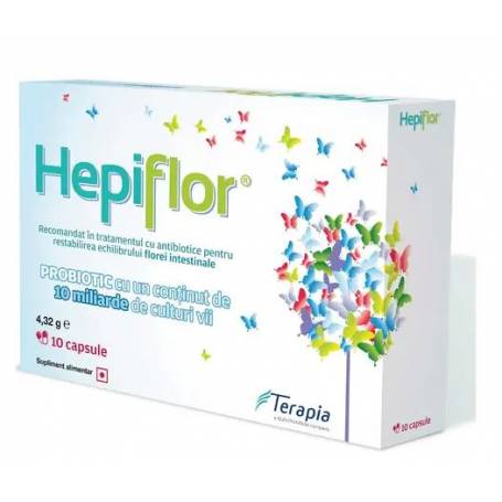 Hepiflor Adulti 10 capsule - Terapia