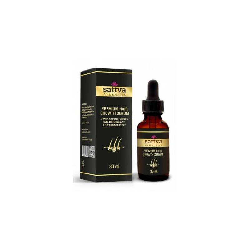Ser pentru cresterea parului barbati si femei 30ml – Sattva Ayurveda