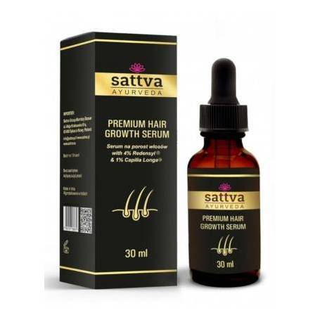 Ser pentru cresterea parului barbati si femei 30ml – Sattva Ayurveda