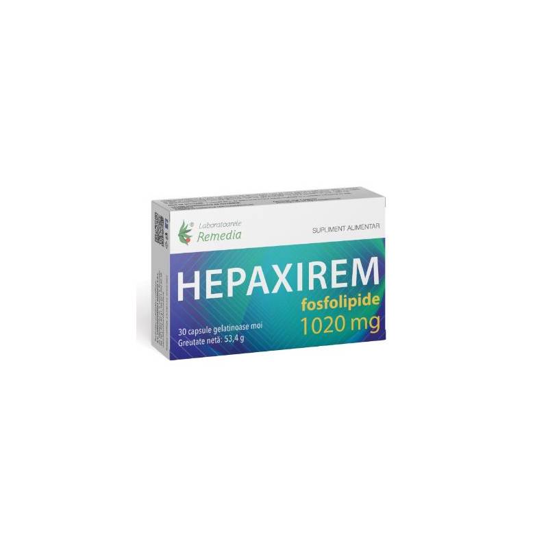HEPAXIREM FOSFOLIPIDE 30 Capsule - REMEDIA