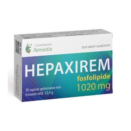 HEPAXIREM FOSFOLIPIDE 30 Capsule - REMEDIA