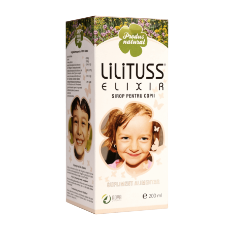 Lilituss Elixir Sirop Pentru Copii, 200 ml, Adya Green Pharma