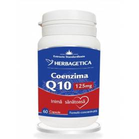 COENZIMA Q10 125MG 60 CPS - Herbagetica