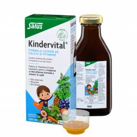 Floradix Kindervital fruchtig - Elixir bio cu fructe, vitamine si plante 250ml SALUS HAUS