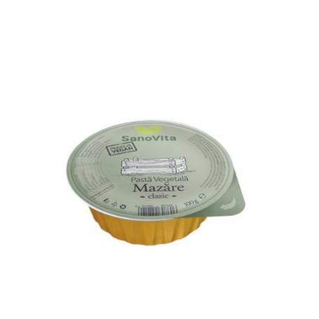 PATE VEGETAL DIN MAZARE GALBENA 100G - SANOVITA