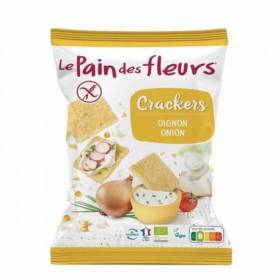 Crackers cu ceapa, fara gluten, 75 g, Le pain des fleurs