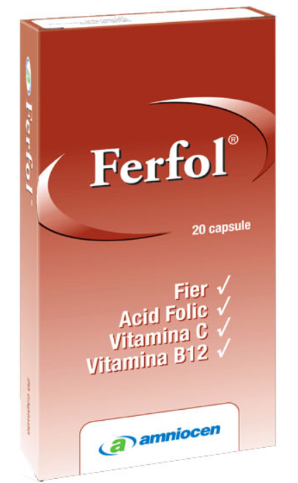Ferfol 20 Capsule - Amniocen