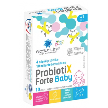 PROBIOTIX FORTE BABY 10 PLICURI - HELCOR