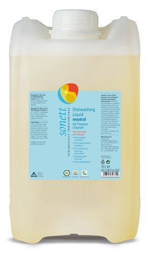 Detergent ecologic pt. spalat vase – galbenele, 10L - Sonett