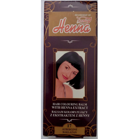 HENNA BALSAM COLORARE NR 17 VIOLET 75ML - HENNA SONIA