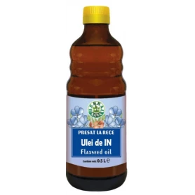 Ulei Seminte In Presat La Rece Pentru uz Intern 500ml - HERBAVIT