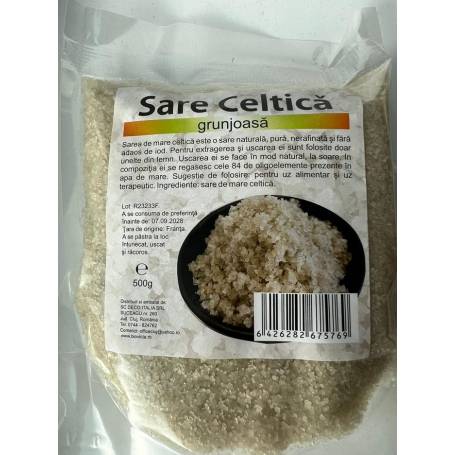 Sare celtica grunjoasa 500g - DECO Italia