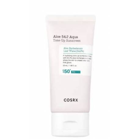 Crema de fata cu SPF50+ Aloe 54.2 Aqua Tone Up 50ml - COSRX