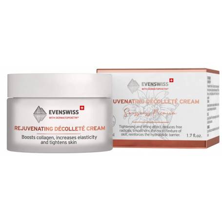 Crema pentru elesticitate fata si decolteu Rejuvenating Decollete 50ml - EVENSWISS