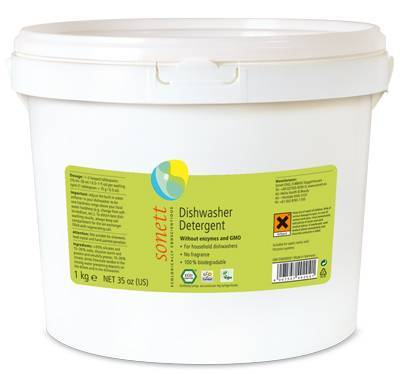Detergent ecologic praf pt. masina de spalat vase 1kg - sonett