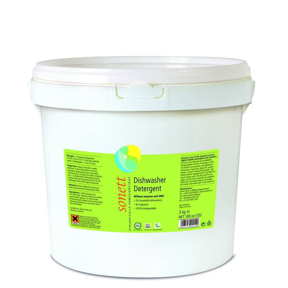 Detergent ecologic praf pt. masina de spalat vase 3kg - sonett