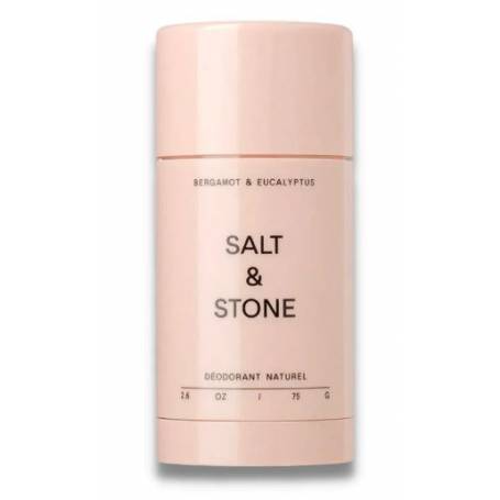 Deodorant natural cu Bergamot si Hinoki Piele sensibila 75g - Salt & Stone