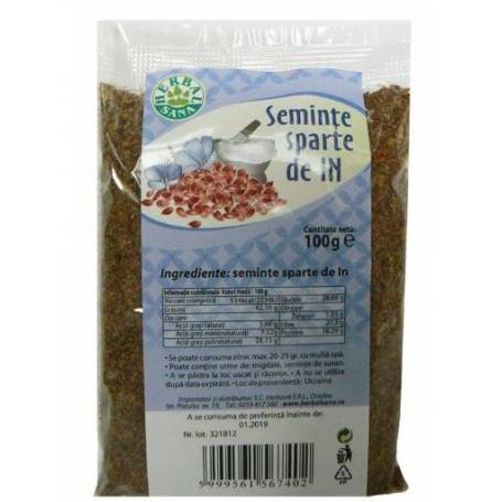 Seminte Sparte De In 100g - HERBAVIT