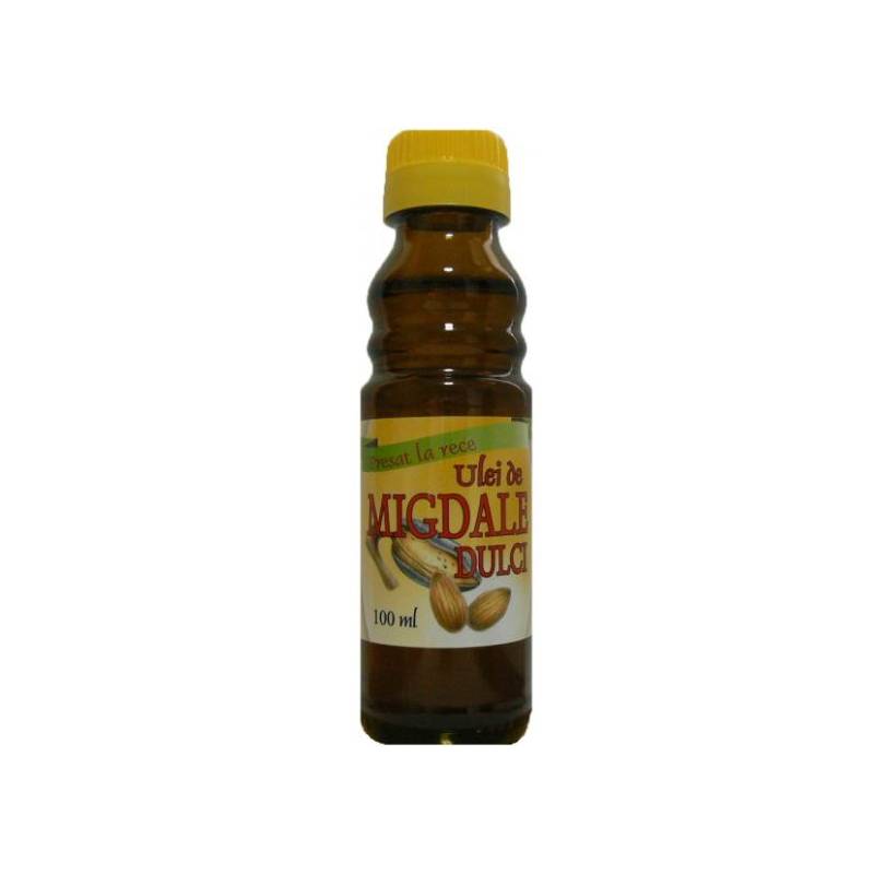 Ulei Migdale Dulci Presat La Rece Uz Intern 100ml - HERBAVIT