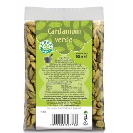 Cardamon Verde 50g - HERBAVIT