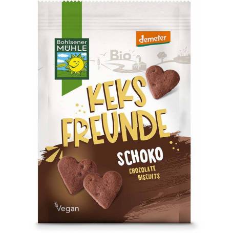 Freunde, biscuiti si demeter cu ciocolata, eco-bio, 125g - Bohlsener Muhle