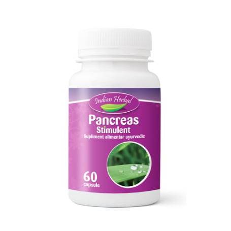 Pancreas Stimulent 60cps - INDIAN HERBAL