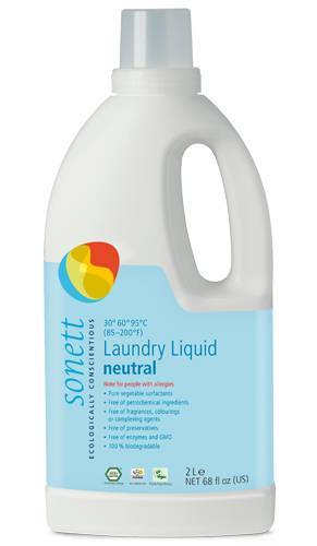 Detergent ecologic pt. rufe albe si colorate, neutru 2l - sonett