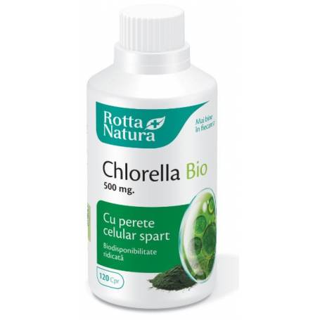 CHLORELLA 500MG Eco-Bio 120CPR - ROTTA NATURA