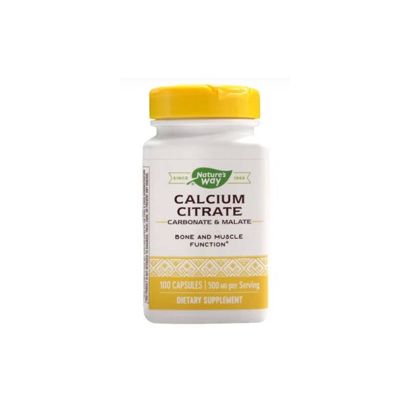 Calcium Citrate Complex 100 caps - Natures Way - SECOM