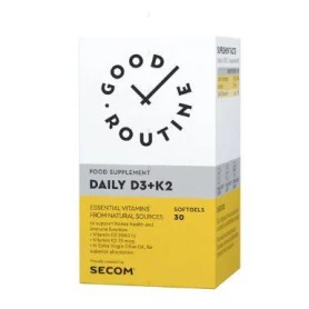 DAILY D3 + K2, 30 Capsule Moi - SECOM