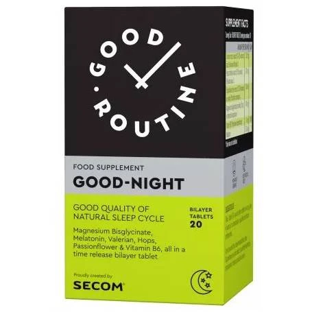 Good-Night 20 comp dublu-strat (Bi-Layer), Good Routine by Secom