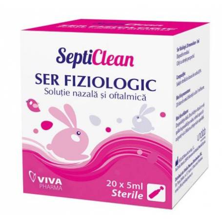 SER FIZIOLOGIC SEPTICLEAN 20 MONODOZE - VITALIA PHARMA