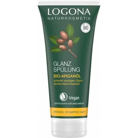 Balsam pentru stralucire cu ulei de argan, eco-bio, 200 ml, Logona