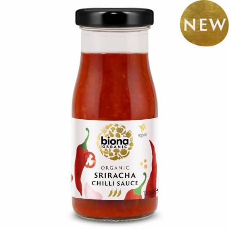 Sos de chilli Sriracha, eco-bio, 130 ml, Biona