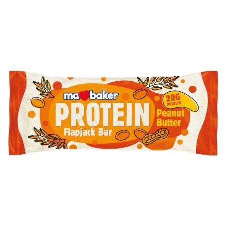 Baton Proteic cu Unt de Arahide, 90 g, Ma baker