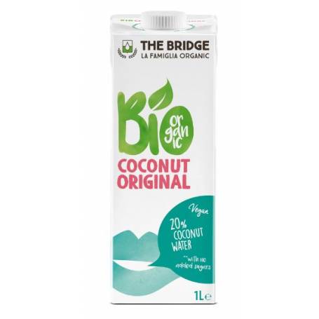 Bautura tip lapte din cocos Original 1000ml Eco-Bio - The Bridge