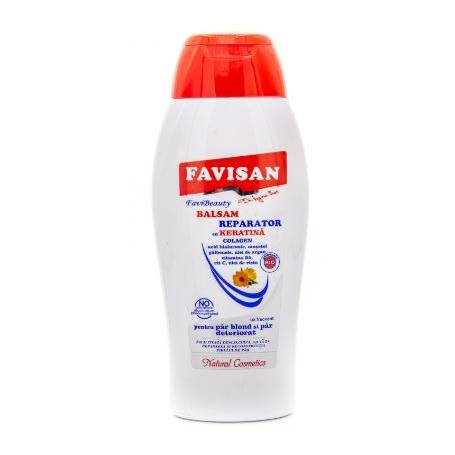 BALSAM REPARATOR cu KERATINA Si COLAGEN 250ml - Favisan