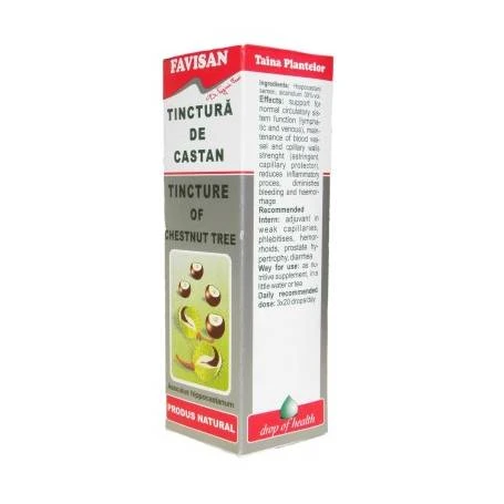 Tinctura de castan, 50 ml, Favisan