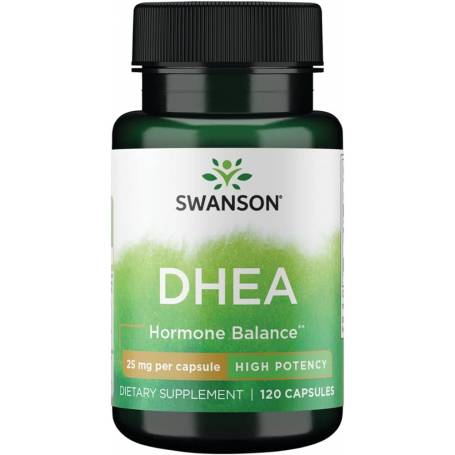Dhea 25 mg, Higher Potency (Dehidroepiandrosteron), 120 capsule, Swanson