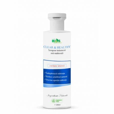Sampon tratament anti-matreata, 200 ml, Bios Mineral Plant