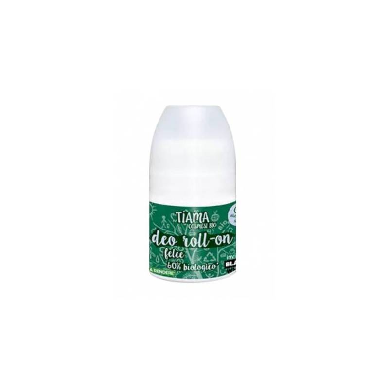 Deodorant roll-on, fara aluminiu, cu feriga, 50 ml, Tiama