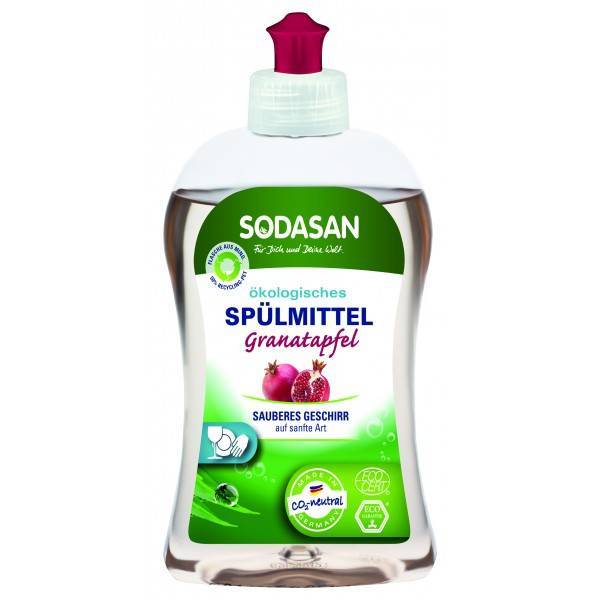 Detergent vase lichid bio rodie 500 ml - sodasan